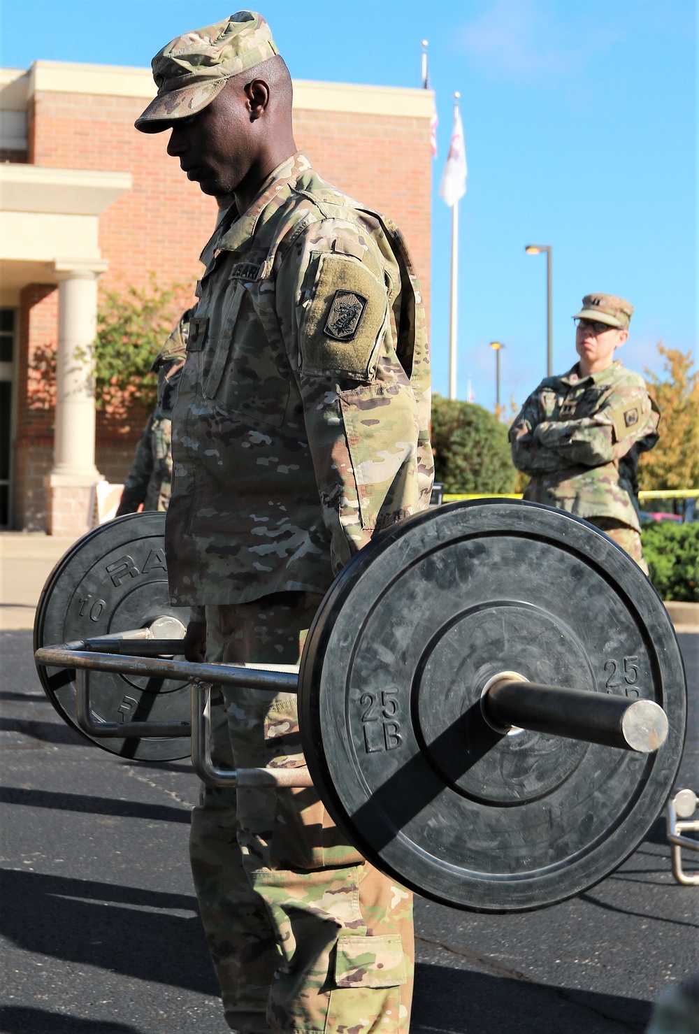 Illinois Army National Guard Leaders Tryout ACFT Events at Commanders Guidance Conference