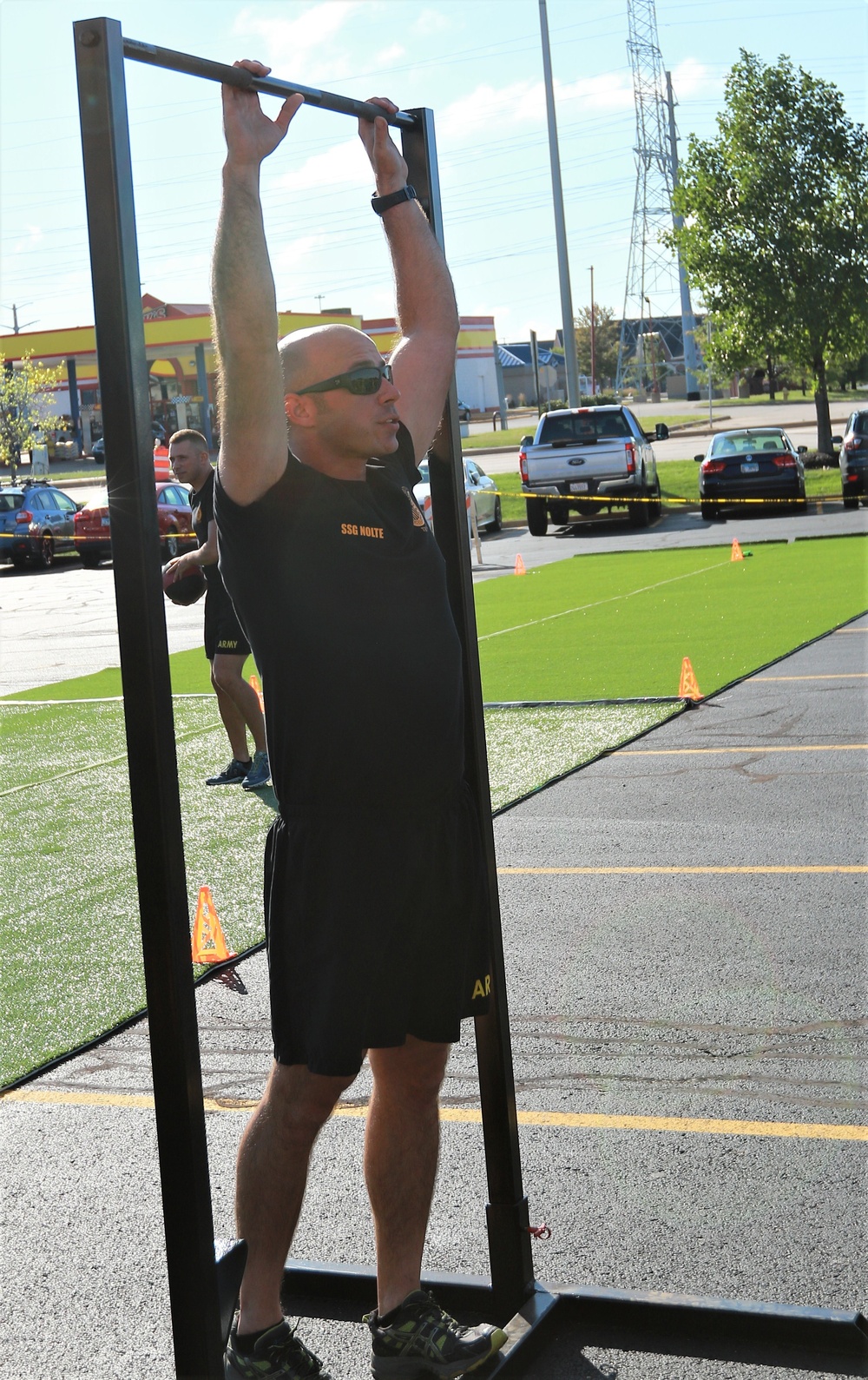 Illinois Army National Guard Leaders Tryout ACFT Events at Commanders Guidance Conference