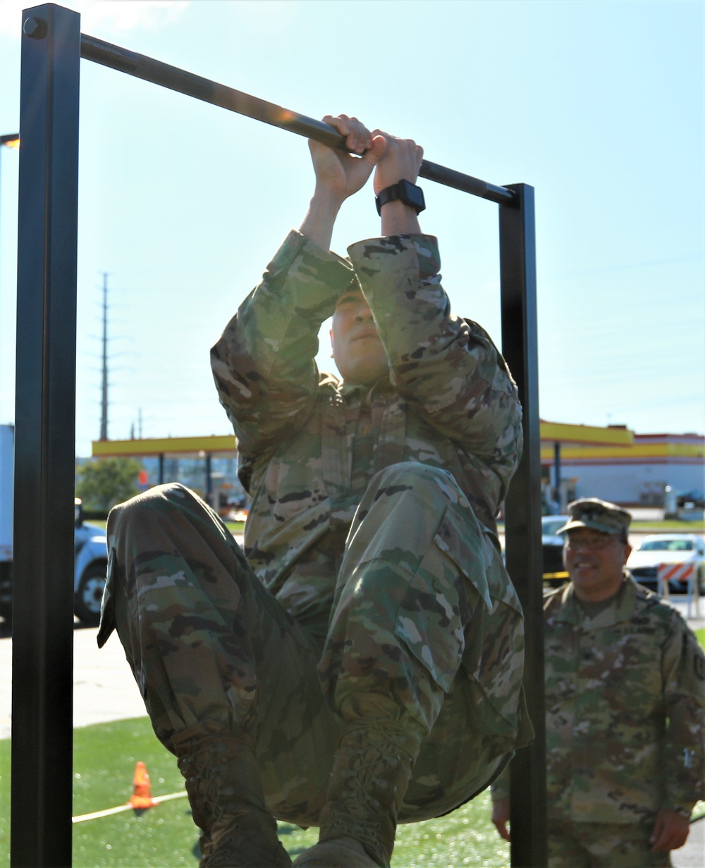 Illinois Army National Guard Leaders Tryout ACFT Events at Commanders Guidance Conference