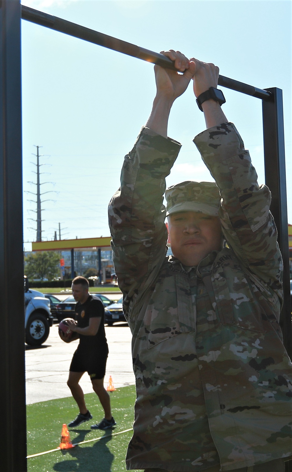 Illinois Army National Guard Leaders Tryout ACFT Events at Commanders Guidance Conference