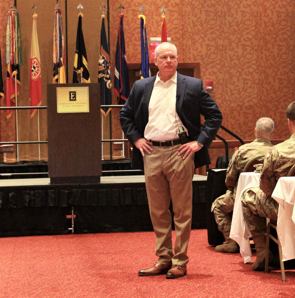 Retired Major General Talks Sustainable Readiness at ILARNG Conference