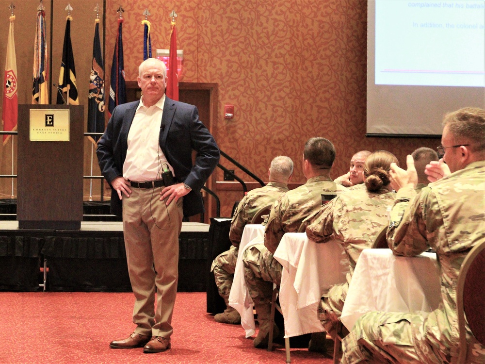Retired Major General Talks Sustainable Readiness at ILARNG Conference