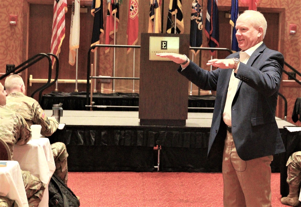 Retired Major General Talks Sustainable Readiness at ILARNG Conference