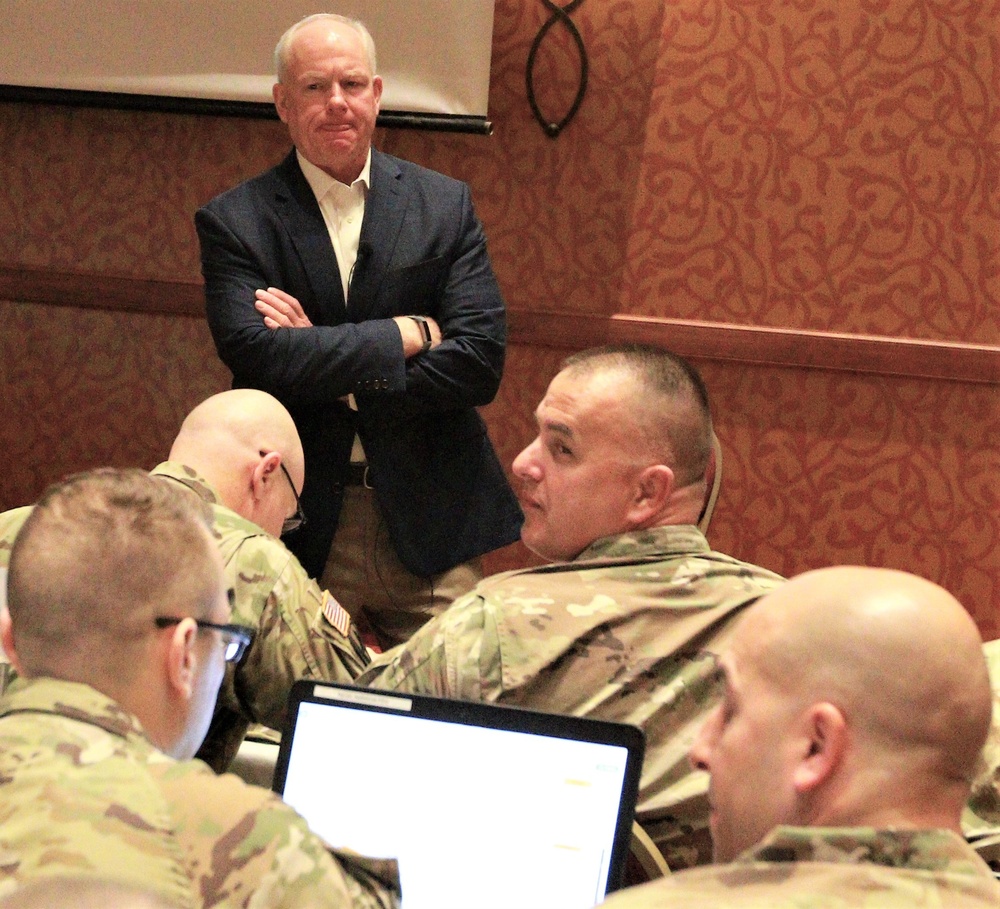 Retired Major General Talks Sustainable Readiness at ILARNG Conference