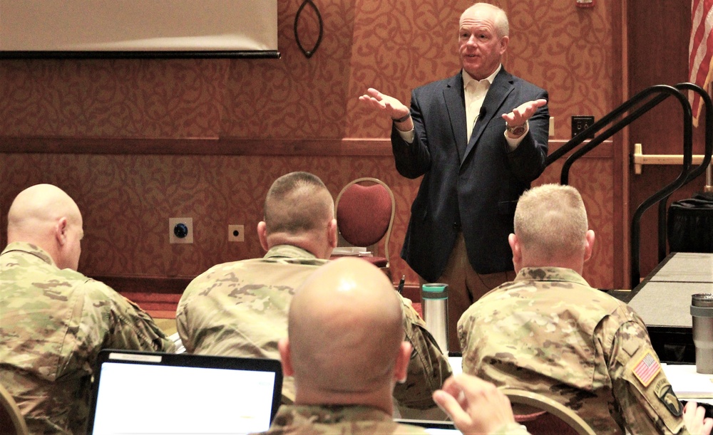 Retired Major General Talks Sustainable Readiness at ILARNG Conference