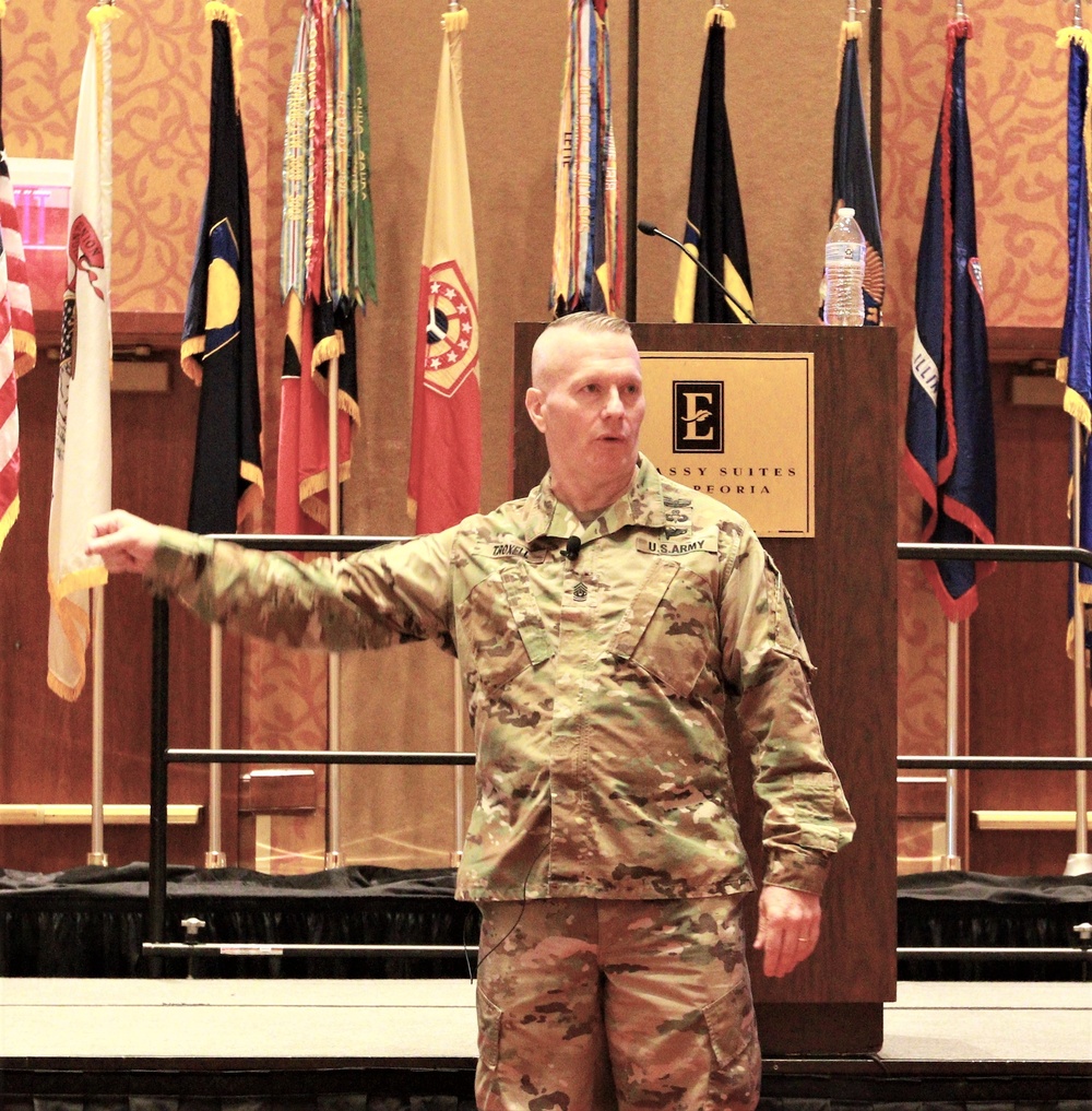 Senior Enlisted Advisor to the Chairman of the Joint Chiefs of Staff Speaks at Illinois Guard Conference