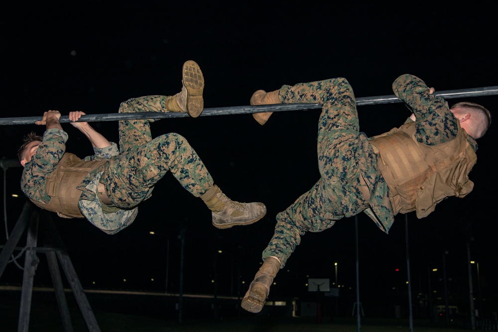 MCAS Iwakuni Marines obstacle course pt