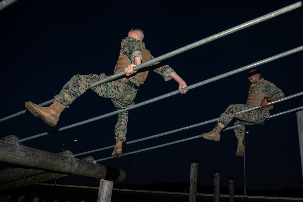 MCAS Iwakuni Marines obstacle course pt