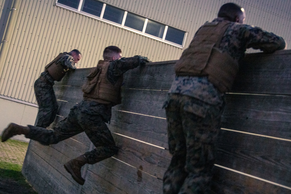 MCAS Iwakuni Marines obstacle course pt