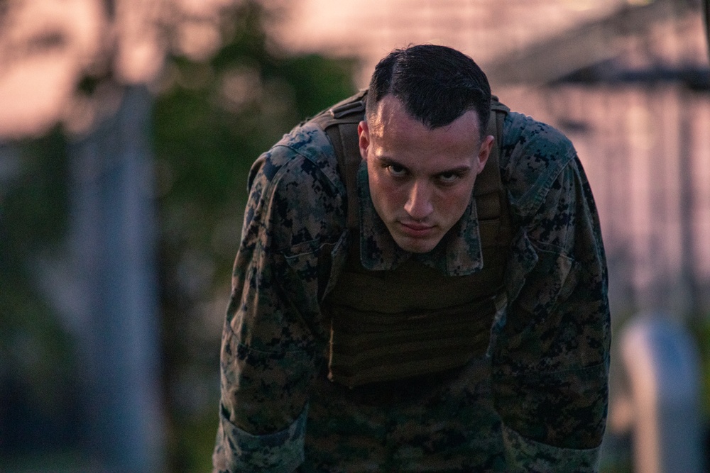 MCAS Iwakuni Marines obstacle course pt