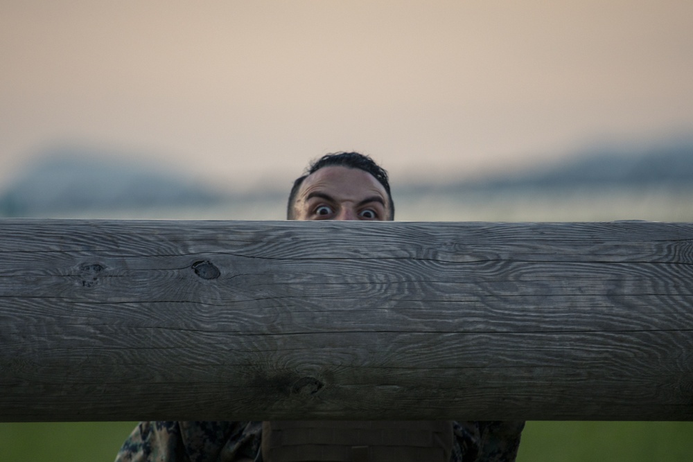 MCAS Iwakuni Marines obstacle course pt