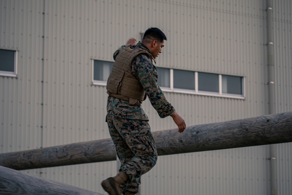 MCAS Iwakuni Marines obstacle course pt