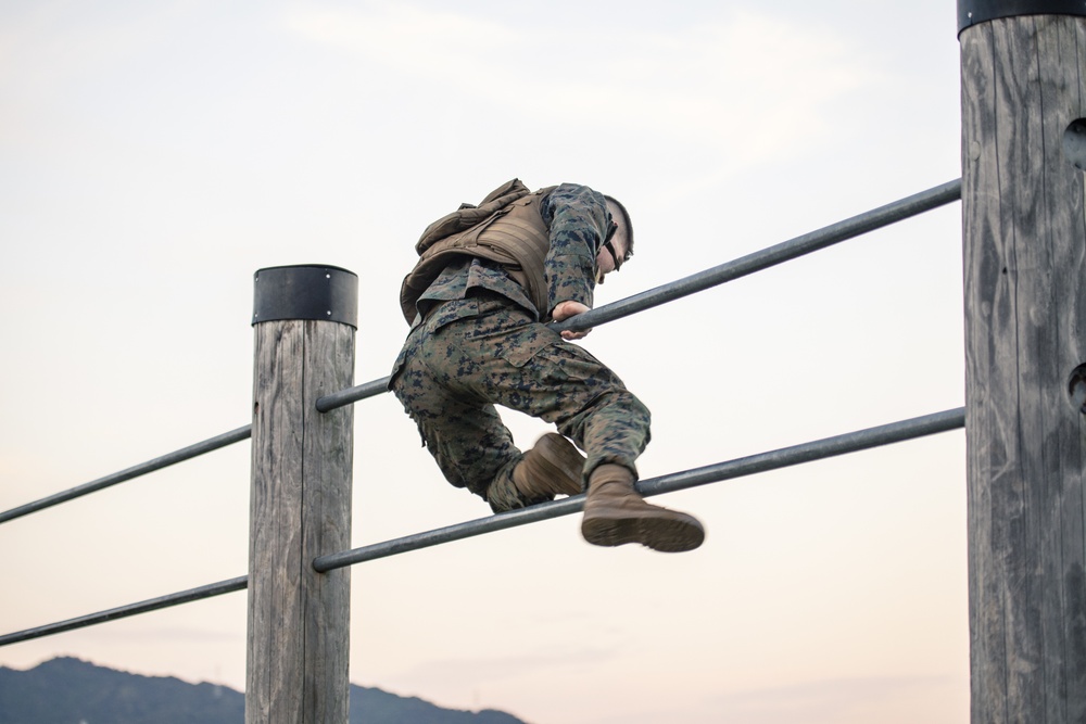 MCAS Iwakuni Marines obstacle course pt