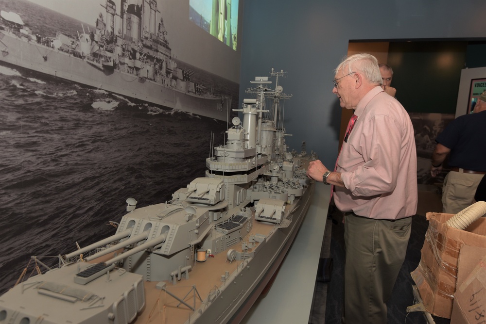 Naval Museum receives model of USS Newport News (CA-148) for new exhibit