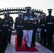 Marines honor Pendleton's 77th anniversary during evening colors ceremony