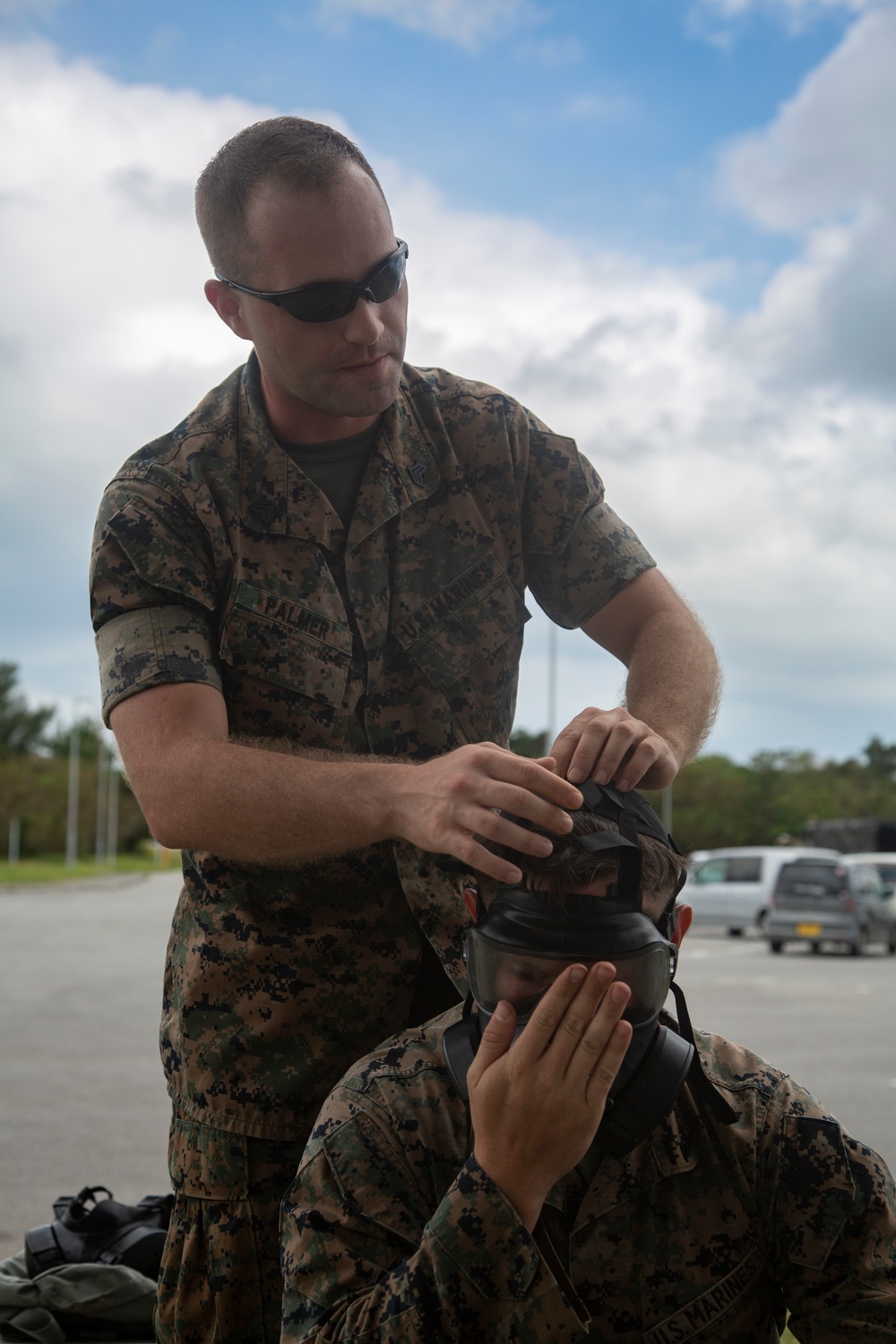 3rd Marine Division Annual Gas Chamber Training