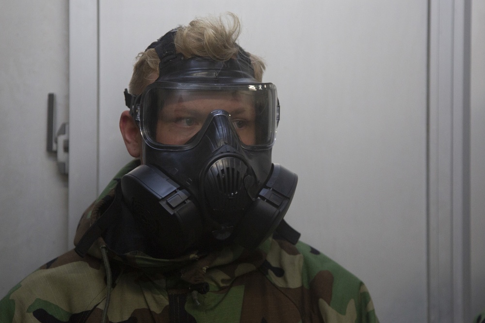 3rd Marine Division Annual Gas Chamber Training