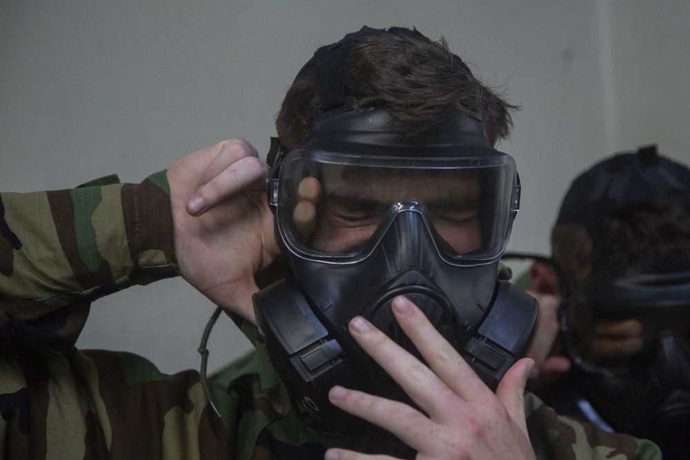 3rd Marine Division Annual Gas Chamber Training