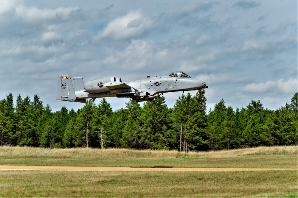 A-10 training held at Fort McCoy's Young Air Assault Strip