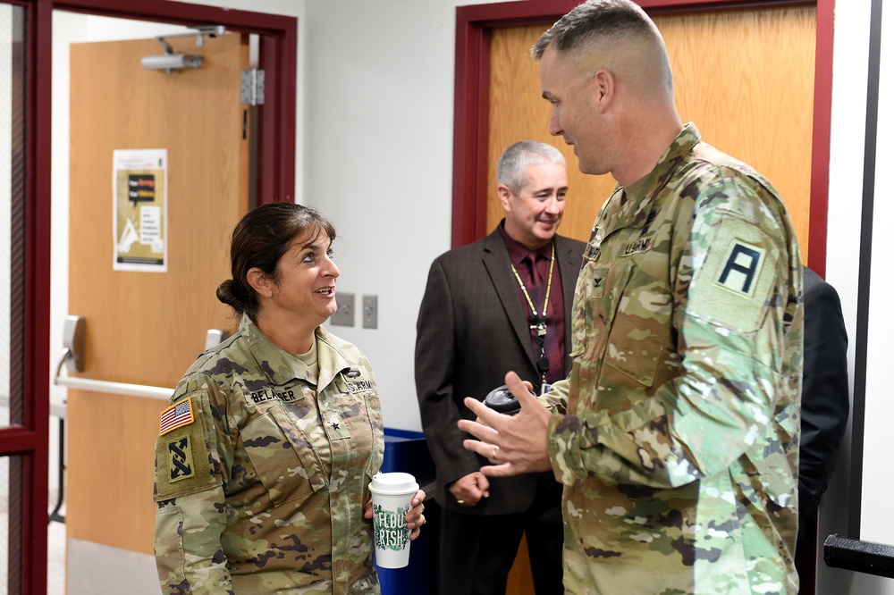 Army active component and Army Reserve command teams train and integrate to support readiness within multi-component partnership