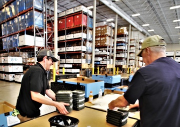 Fort McCoy Central Issue Facility’s armor items scanned for serviceability