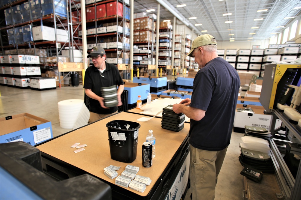 Fort McCoy Central Issue Facility’s armor items scanned for serviceability