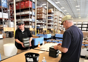 Fort McCoy Central Issue Facility’s armor items scanned for serviceability