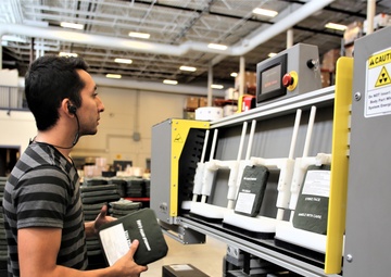 Fort McCoy Central Issue Facility’s armor items scanned for serviceability