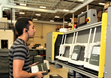 Fort McCoy Central Issue Facility’s armor items scanned for serviceability