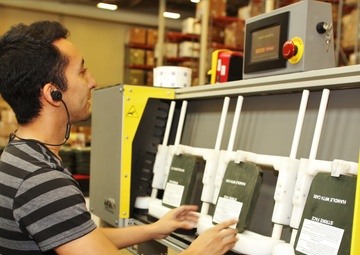 Fort McCoy Central Issue Facility’s armor items scanned for serviceability