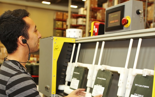 Fort McCoy Central Issue Facility’s armor items scanned for serviceability