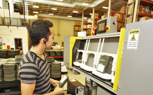 Fort McCoy Central Issue Facility’s armor items scanned for serviceability