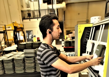 Fort McCoy Central Issue Facility’s armor items scanned for serviceability