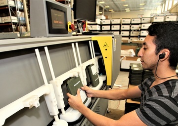 Fort McCoy Central Issue Facility’s armor items scanned for serviceability