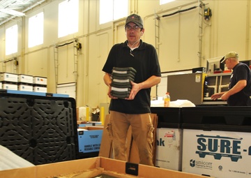 Fort McCoy Central Issue Facility’s armor items scanned for serviceability