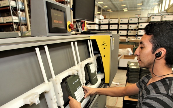 Fort McCoy Central Issue Facility’s armor items scanned for serviceability