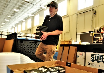 Fort McCoy Central Issue Facility’s armor items scanned for serviceability