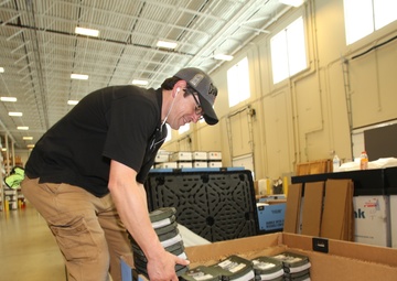 Fort McCoy Central Issue Facility’s armor items scanned for serviceability