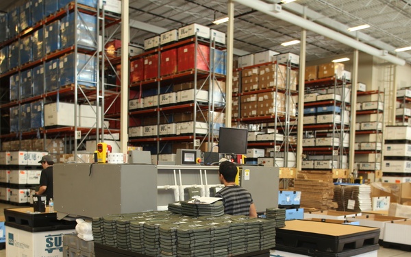 Fort McCoy Central Issue Facility’s armor items scanned for serviceability