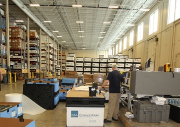 Fort McCoy Central Issue Facility’s armor items scanned for serviceability