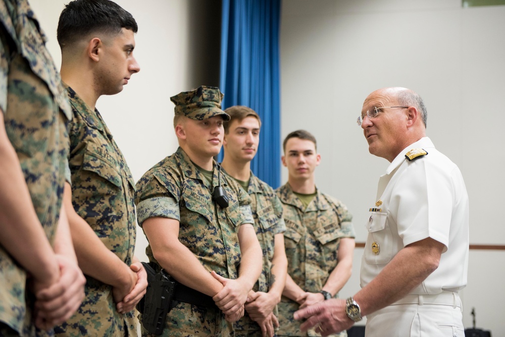 CNO Visits US Embassy in Tokyo, Japan Ministry of Defense
