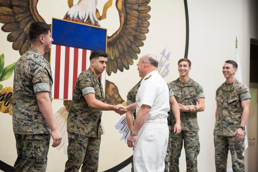 CNO Visits US Embassy in Tokyo, Japan Ministry of Defense