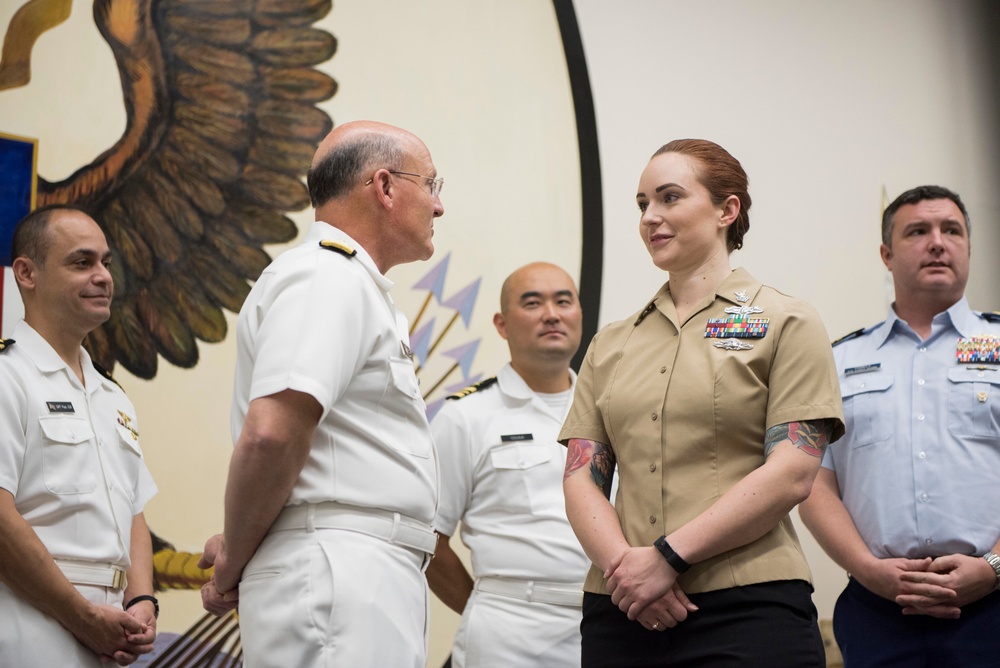 CNO Visits US Embassy in Tokyo, Japan Ministry of Defense