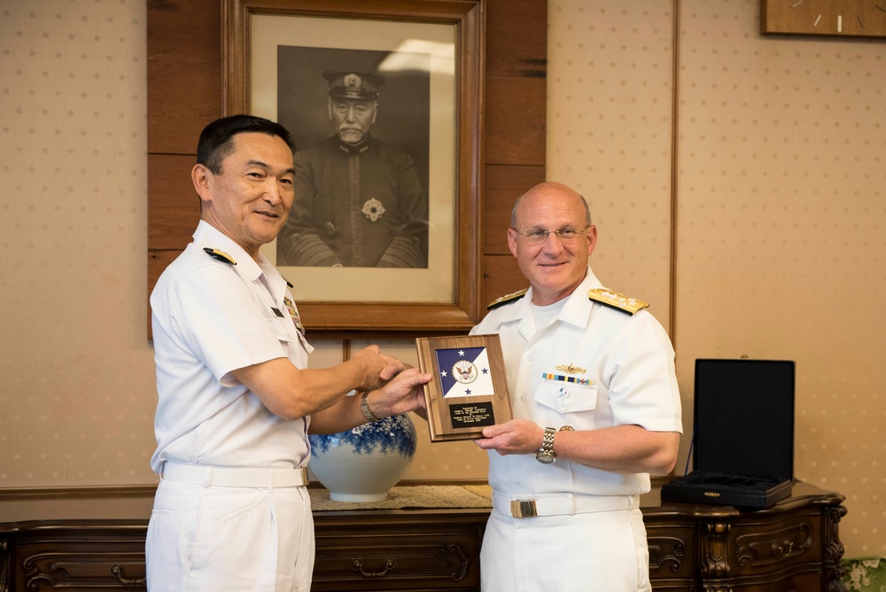 CNO Visits US Embassy in Tokyo, Japan Ministry of Defense