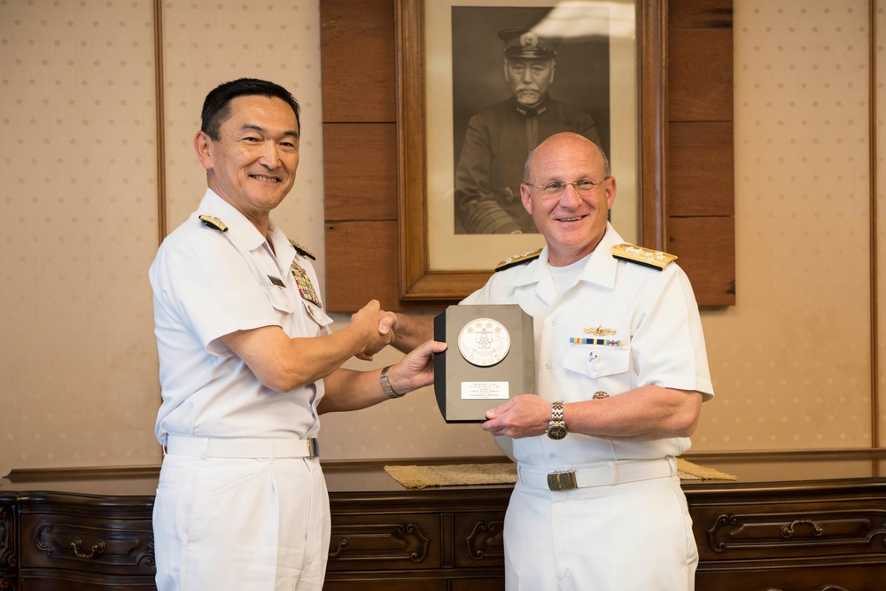 CNO Visits US Embassy in Tokyo, Japan Ministry of Defense
