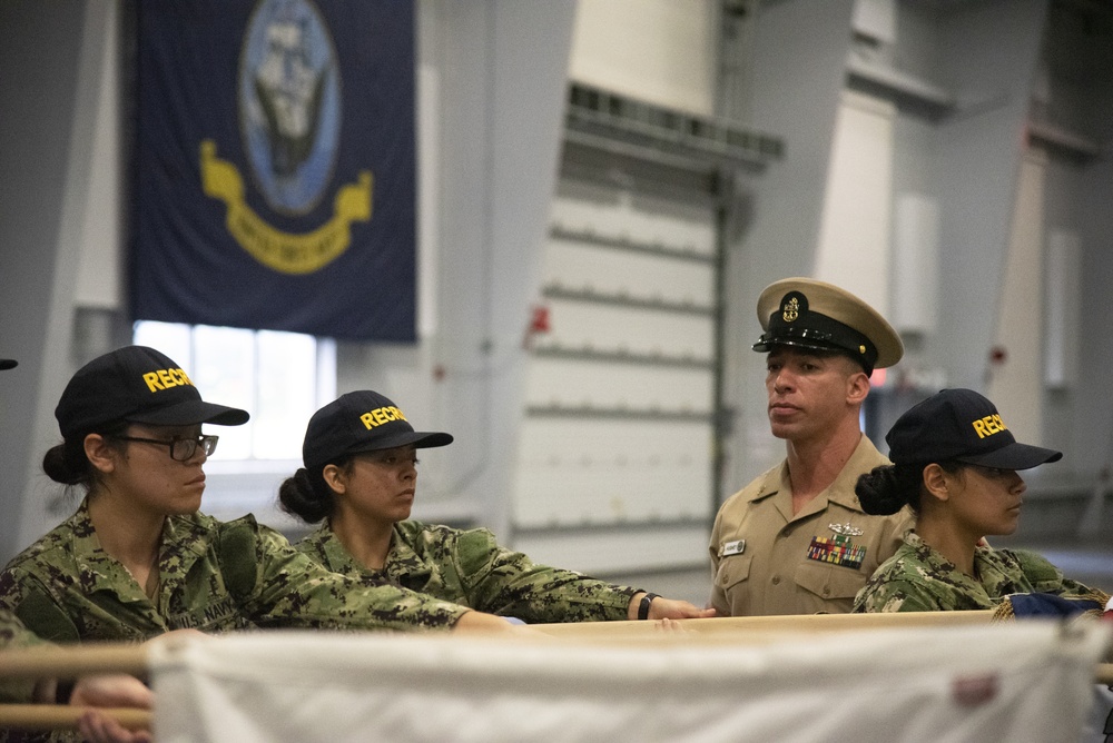 Recruit Inspections at RTC