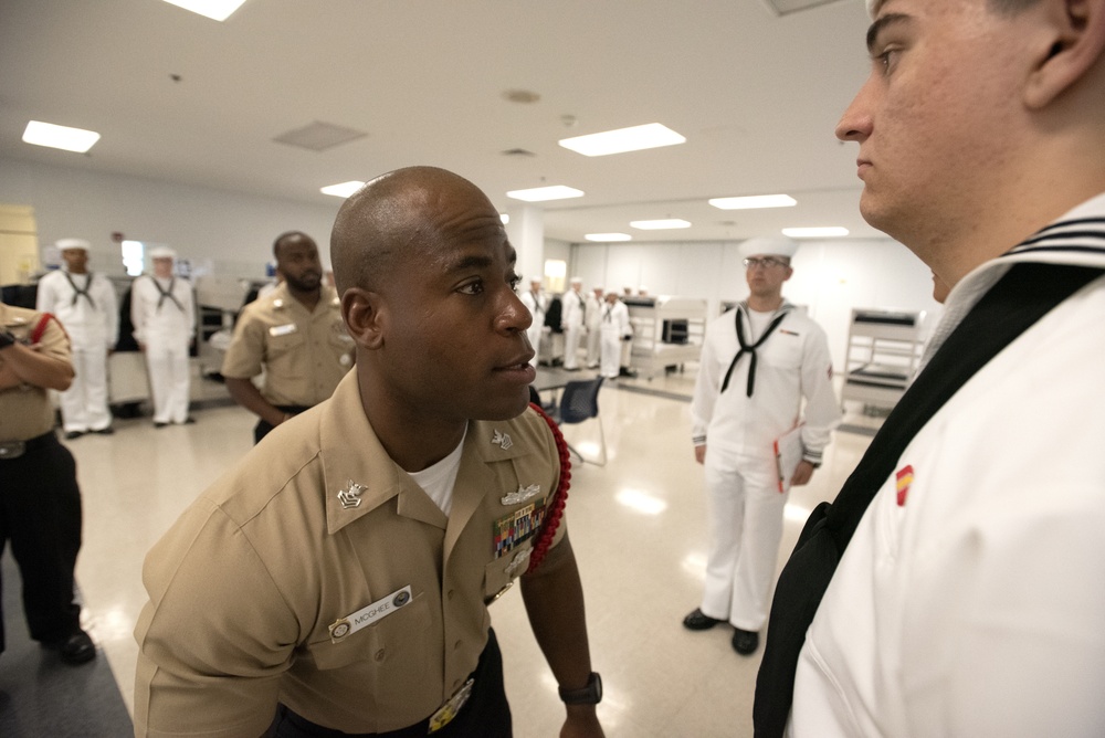 Recruit Inspections at RTC