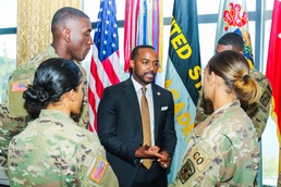 ROTC visit