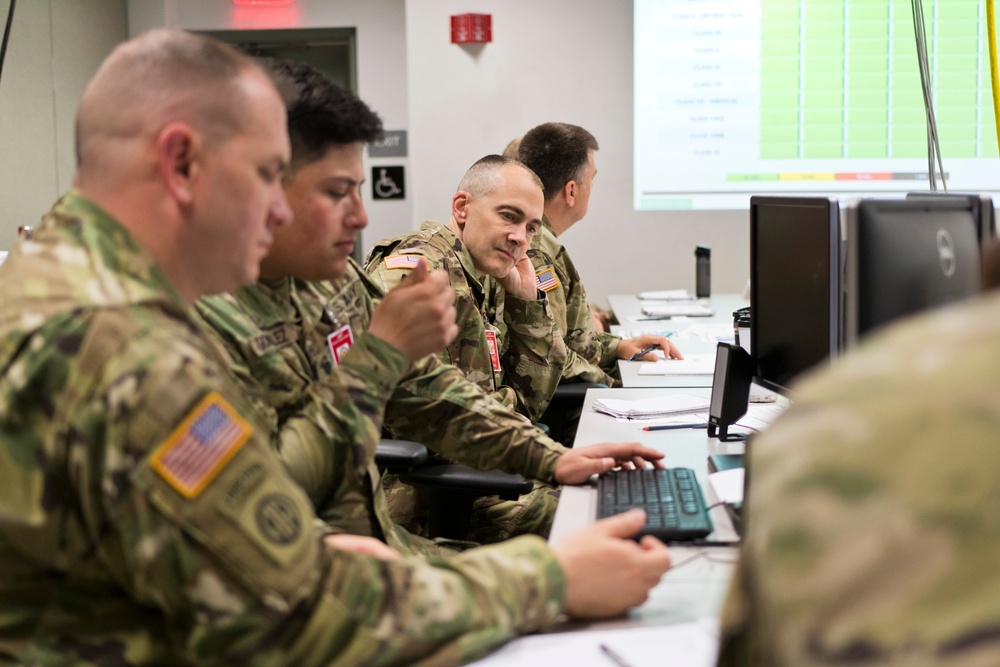 The 807th Medical Command (Deployment Support) exercises its Operational Command Post element