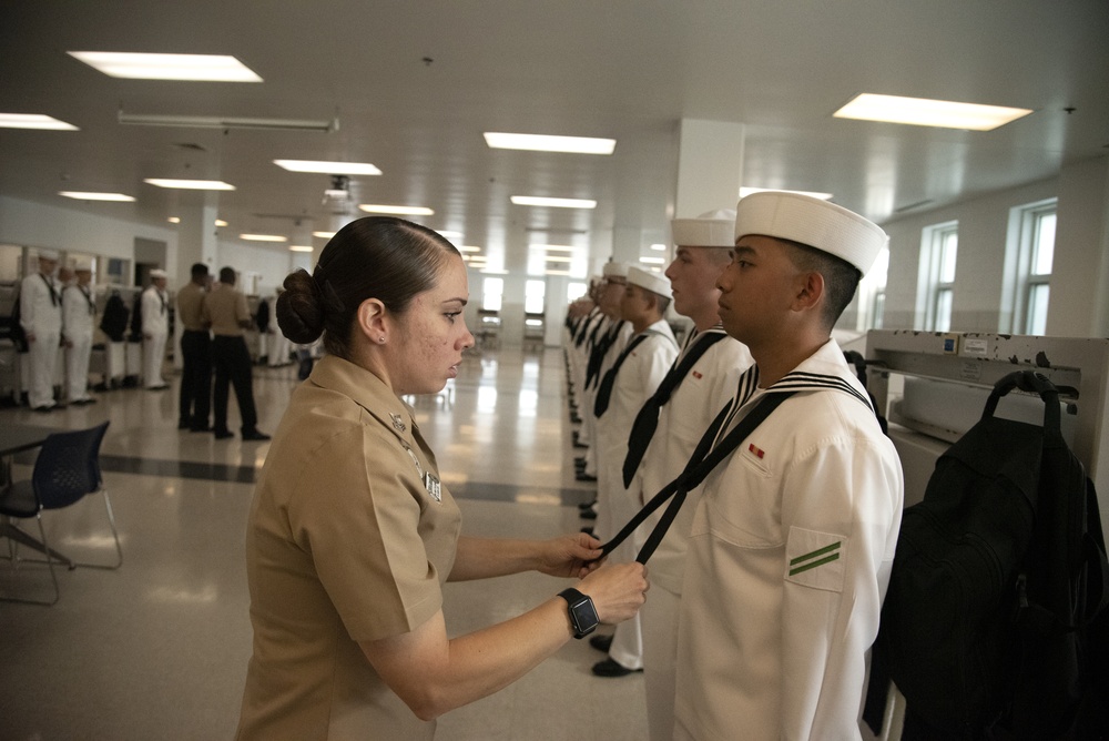 Recruit Inspections at RTC